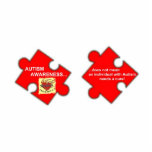 Badge Photo Sculpture PIN MFH2 - AutismAwarenessREDltyllw<br><div class="desc">PIN MFH2 - AutismAwarenessREDltyllw</div>