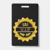 Badge Photo VIP (Back)