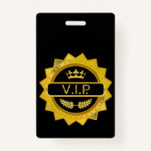 Badge Photo VIP (Dos)