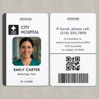 Photographie Médicale du technicien en logos