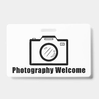 Badge Photos bienvenues !