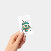 Badge Picasso bug cartoon illustration (Manuel / portable)