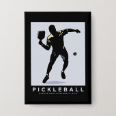 BADGE PICKLEBALL SILHOUETTE CLASSIQUE (Recto)