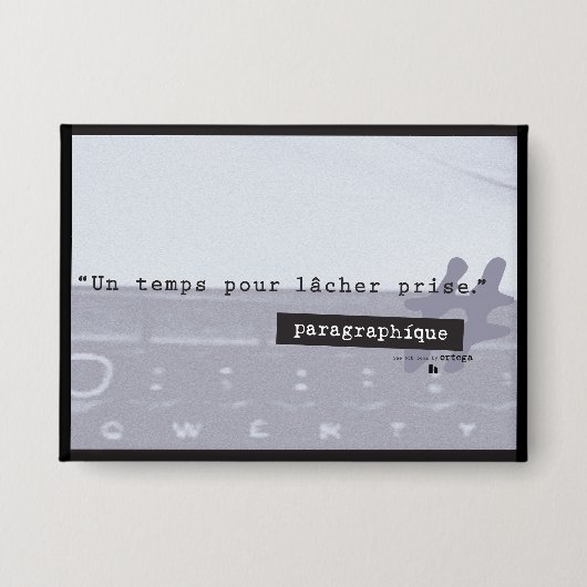 Badge Pièce de paragraphe (Recto)