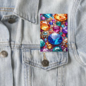 Badge Pierres et bijoux colorés (Insitu)