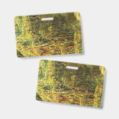 Badge Pierres mousses tombées (Avant & arrière)