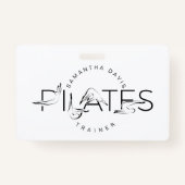 Badge Pilates Pots dans Pilates Word (Dos)