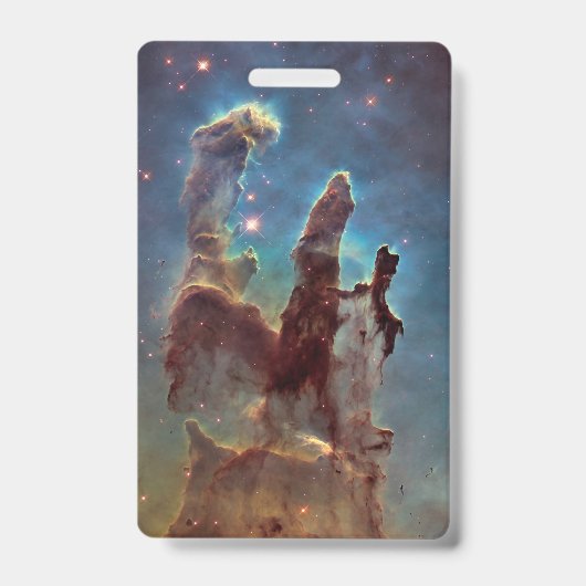Badge Piliers de création, Aigle Nebula Hubble Space (Avant)