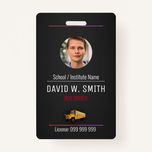 Badge Pilote de bus (Devant)