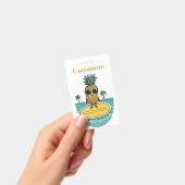 Badge Pineappa Surfer Dirige Une Vague Thunder_Cove (Manuel / portable)