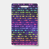 Badge Pink Party Bus Pass VIP Lanyard (Arrière)