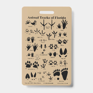 Badge Pistes animales de Floride