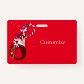 Badge Pixie de Noël Mermaid Thunder_Cove (Dos)