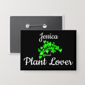 Badge Plant Lover (Recto/Verso)