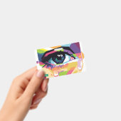 Badge Pleurer les yeux pop (Manuel / portable)