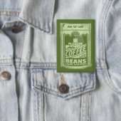 Badge Plongeur café pop art emballage alimentaire illust (Insitu)