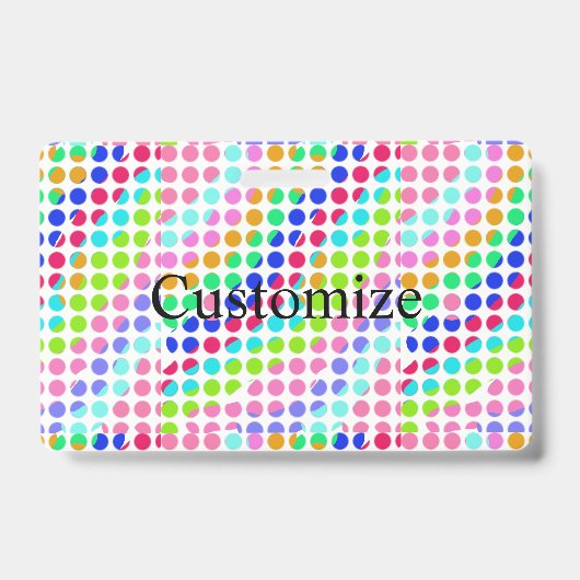 Badge points de couleur multiples Thunder_Cove (Avant)