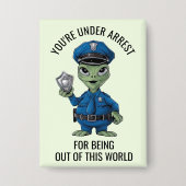 Badge Policeman Alien (Recto)