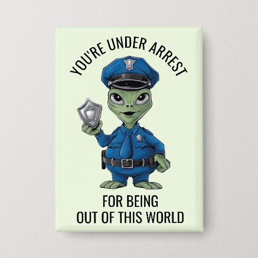 Badge Policeman Alien (Recto)