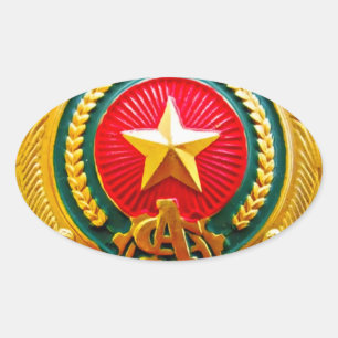 badge politie en brandweer ovale sticker