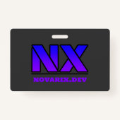 Badge Porte-clés de Novarix (Dos)
