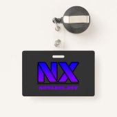 Badge Porte-clés de Novarix (Back with Retractable)