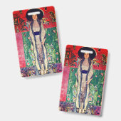 Badge Portrait d'Adèle Bloch-Bauer II par Gustav Klimt (Avant & arrière)