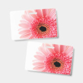 Badge Poster Gerbera Daisy (Avant & arrière)