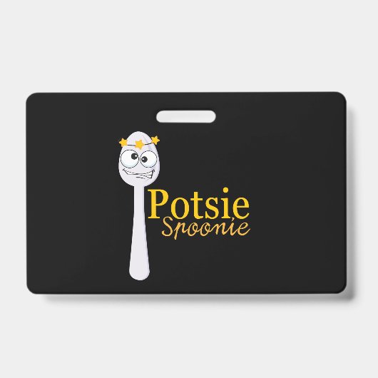 BADGE POTSIE SPOONIE (Avant)