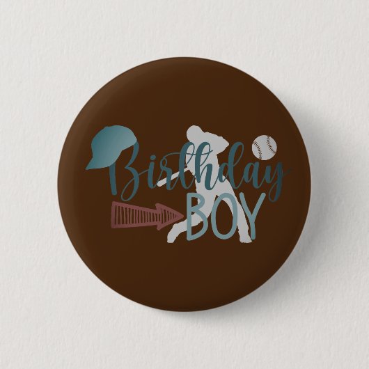 Badge pour garçon d'anniversaire (Devant)