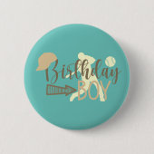 Badge pour garçon d'anniversaire (Devant)