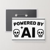 Badge Powered by AI™ Button (Recto/Verso)