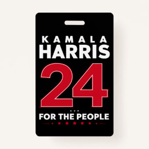 Badge Président 47 Kamala Harris 2024 Soutien Madame