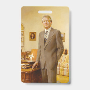 Badge Président américain James Earl Carter Bureau Ovale