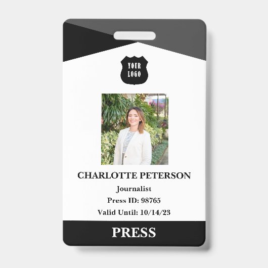 Badge Presse professionnelle (Avant)
