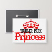 Badge Princesse de Parc de Remorques (Recto/Verso)