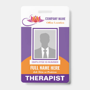 Badge Prise en charge émotionnelle de la santé photo N'i