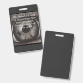 Badge Prison interne (Avant & arrière)