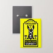 Badge Prix Jackass (Recto/Verso)