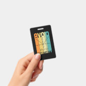 Badge Prof de maths éviter la négativité (Manuel / portable)