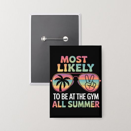 Badge Prof le plus susceptible de fréquenter la salle de (Recto/Verso)