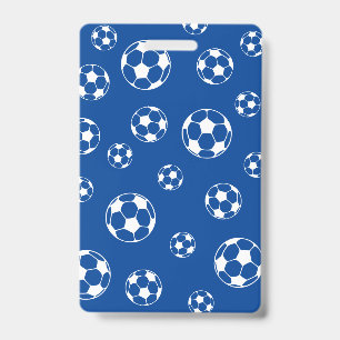 Badge professeur de football Carte de Hall Pass couleurs