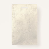 Badge professionnel de la beauté moderne (Dos)