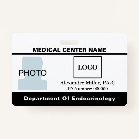 Badge Professionnel de la santé (Devant)