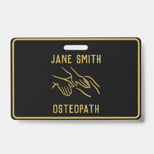 Badge Professionnel en ostéopathie