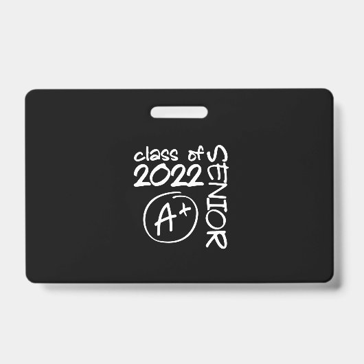 Badge Promotion 2022 Diplômé A+ (Avant)