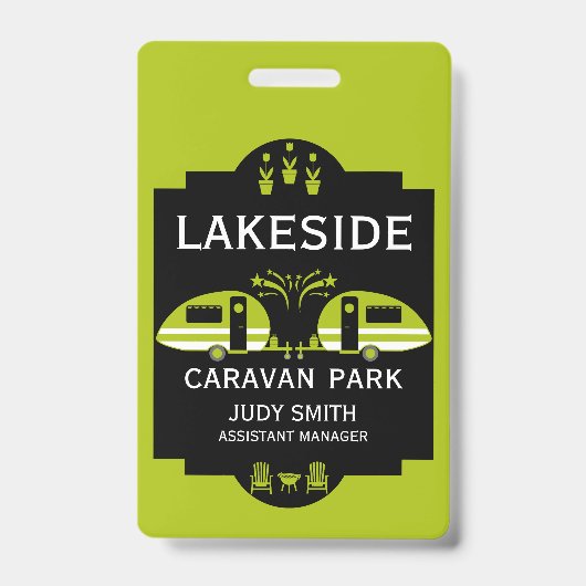 Badge Promotion de camping-caravaning (Avant)