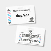Badge Pronoms BBS Ils/Elle (Avant & arrière)