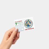 Badge Protecteur de parc (Manuel / portable)