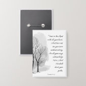 Badge Proverbs 3:5-6 Trust in the Lord (Recto/Verso)